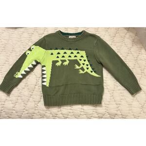 Boys Dino Sweater 4T